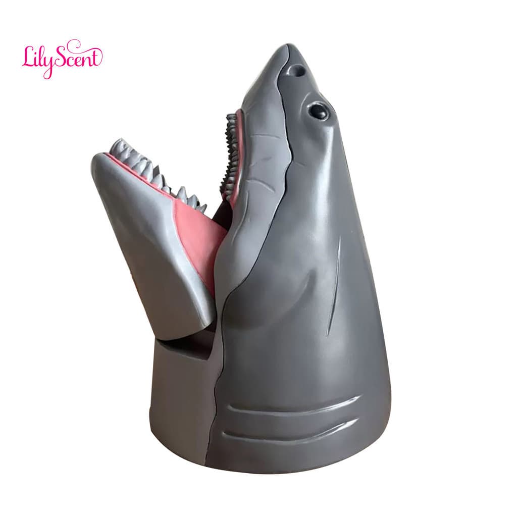 Game Night Snack Bowl Shark Popcorn Bucket for Kids – Fun Party Container Novelty Movie Holder Perfect Gift for Family