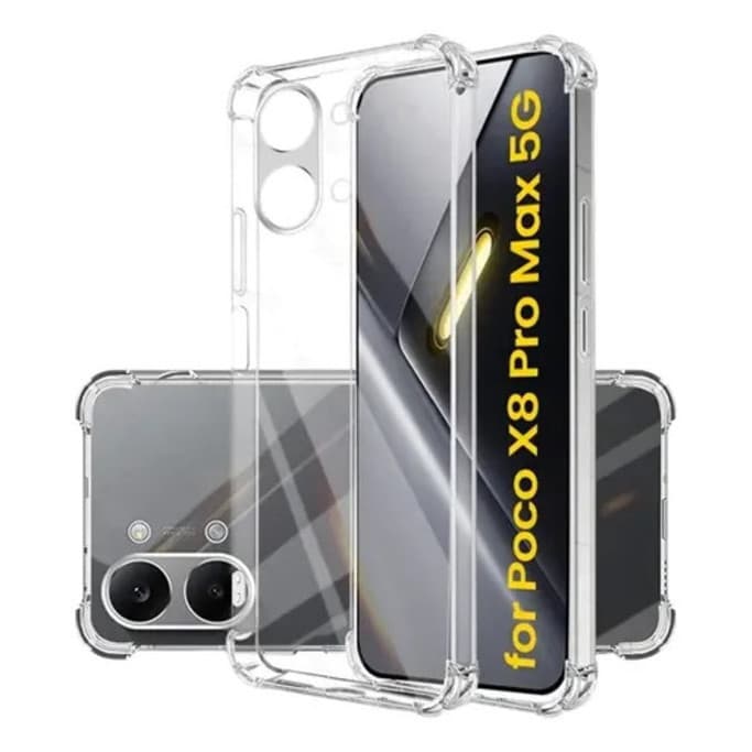 Capa Capinha Anti Impacto para Poco X8 Pro Max Transparente