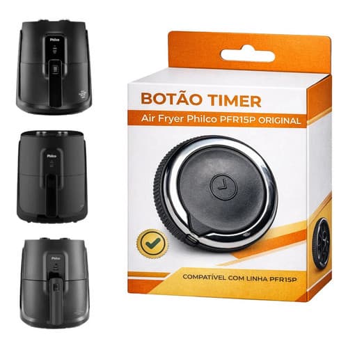 Botão Timer Philco Pfr15p Original Encaixe Perfeito