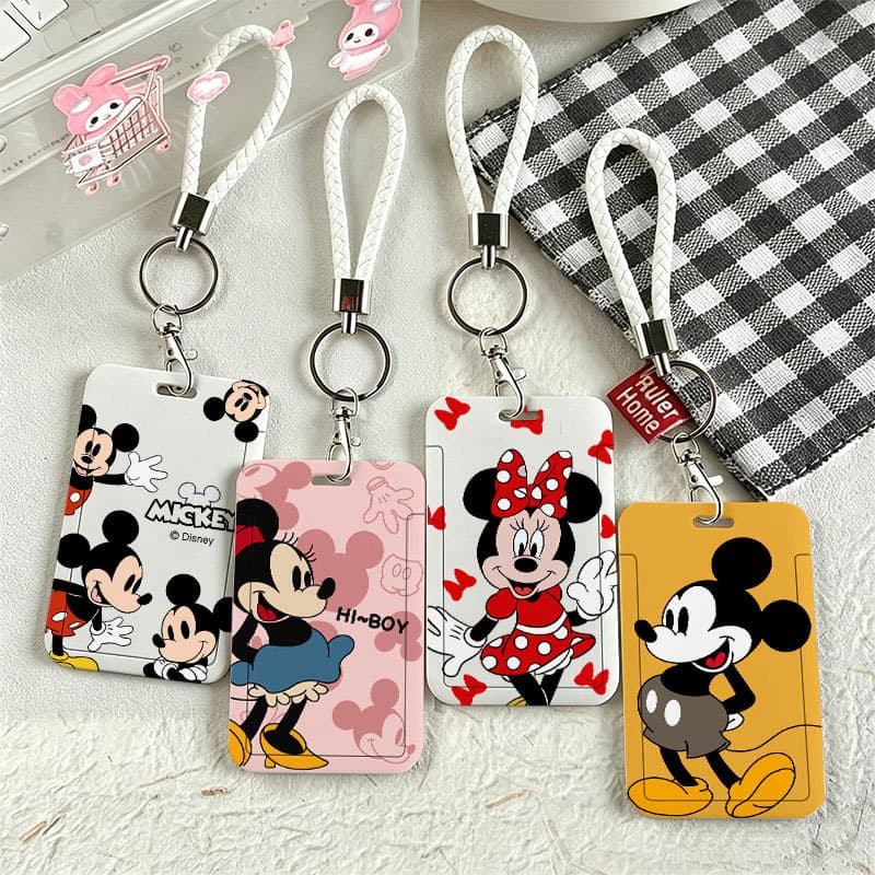 Porta-Cartões Deslizante Do Mickey Mouse Clubhouse Para De Campus E Trânsito