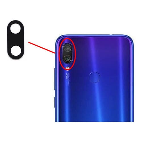 Lente Vidro Câmera Redmi Note 7