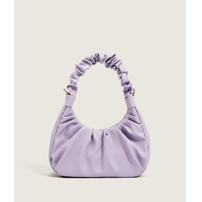 bolsa feminina bolsa transversal feminino Bolsa Versão coreana Trendy Cloud Baguette Bolsa de nicho de um ombro nas axil
