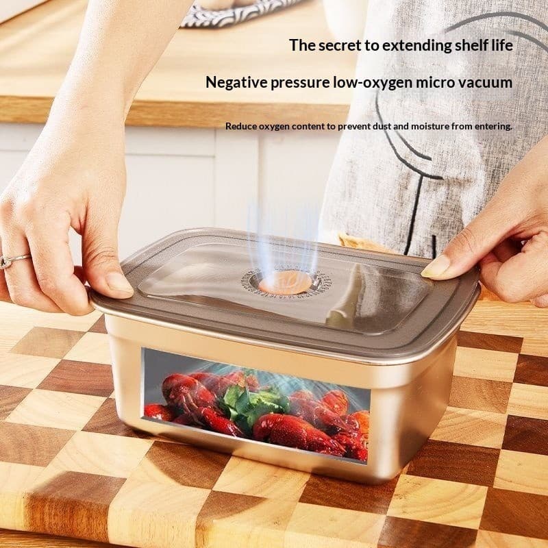 Premium316StainlessSteelLunchBox-Engrossado E À Prova De Vazamentosseladorecipiente De Alimentos , Resistente Ao Calor P