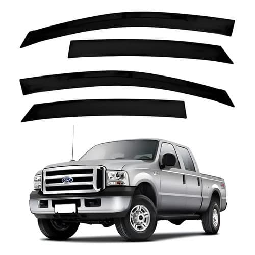 Calha De Chuva F-250 1999 A 2011 Cabine Dupla 4 Portas