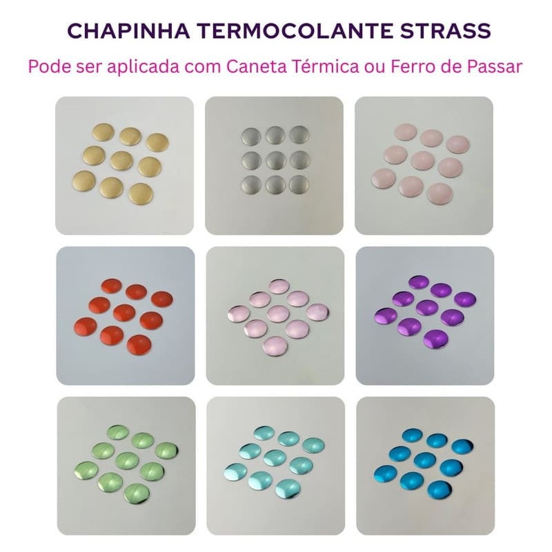 25g Chapinha Termocolante 1,5 mm (+-10000 pedras) Rhinestone Hotfix Nail Pedrarias Strass Unha Chapinha1,5-2
