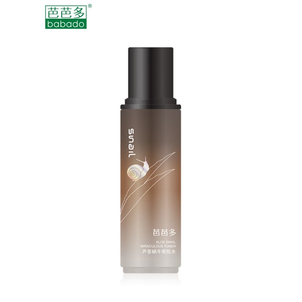 Babado Aloe Vera Caracol Milagre Toner para Pele 130ml Hidratante Profundo Pele Fina Reparação Clara Toner para Pele Sen