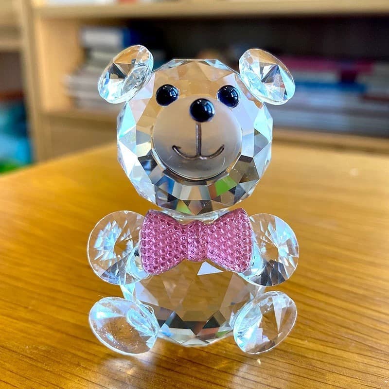 Presentes de decoração para em cristal: 12 esculturas de cristal de animais do zodíaco, como gatinhos, filhotes de