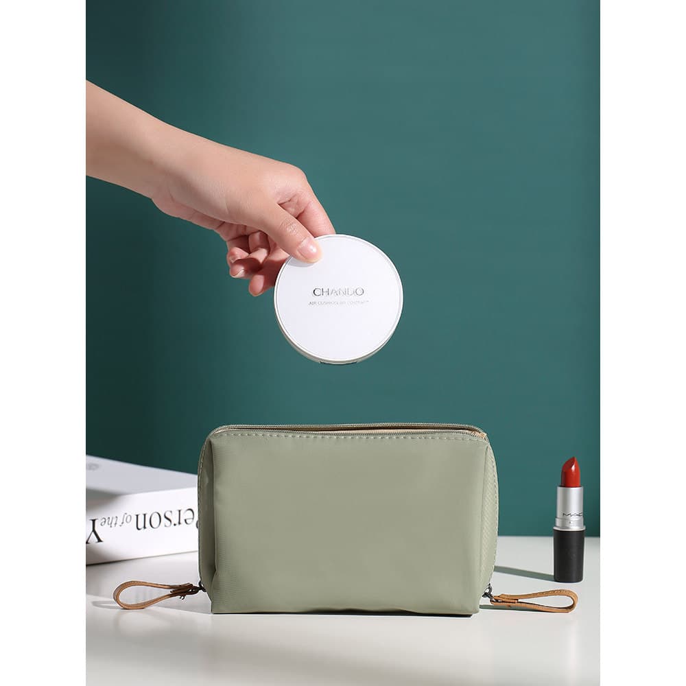 Bolsa cosmética feminina portátil bolsa cosmética ins High-End viagem Mini batom saco pequeno saco de armazenamento de c