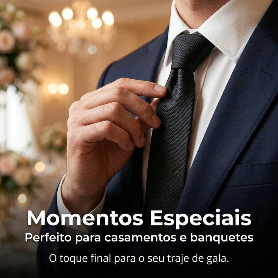 Gravata social masculina listrada, de alta qualidade, adequada para casamentos, deslocamentos diários e banquetes.