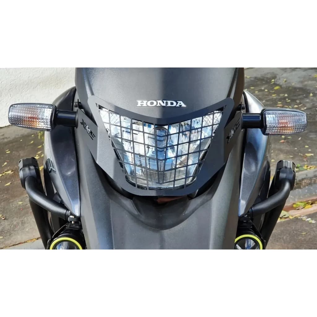 Protetor Farol Moto Xre 300 Aço Resistente Fácil Instalação