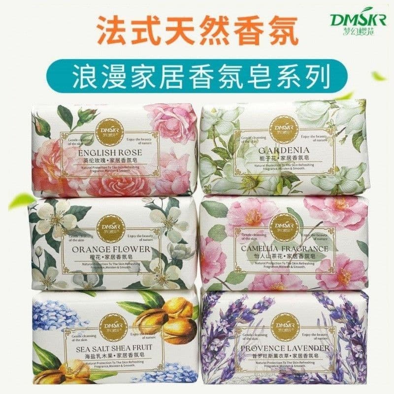 Sonho flor de cerejeira gardênia casa fragrância sabão 200g Floral artesanal sabão lembrança limpeza banho mão sabão