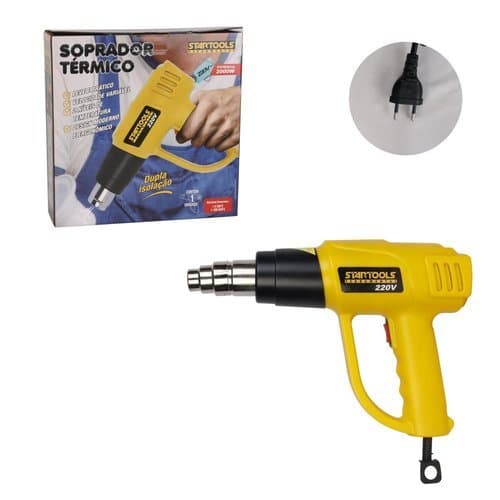 Soprador Termico 2000w Potente Bico Removivel 220v Uso Profissional Domestico