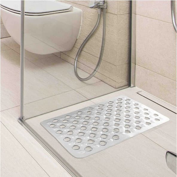 Tapete De Box Antiderrapante Banheiro Com Ventosa 60x39cm