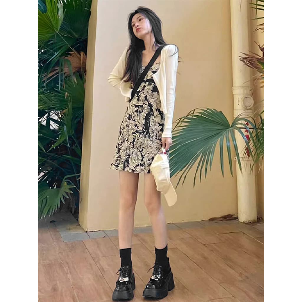 2026 novo estilo francês doce estilo branco cardigan feminino fino-ajuste malhas jaqueta em camadas pequeno cardigan jog