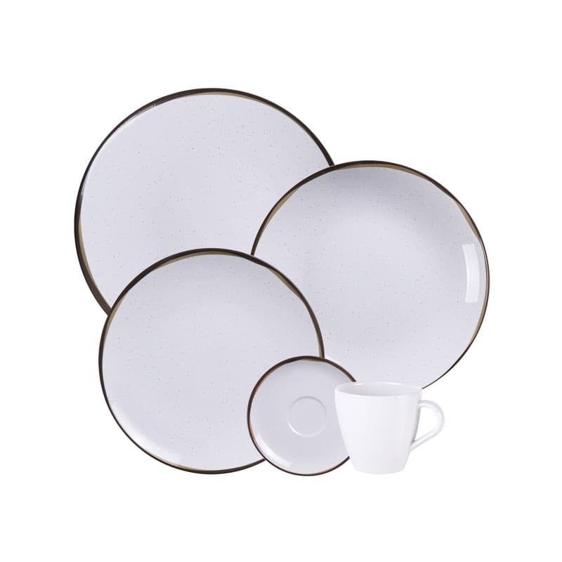 Jogo de Jantar Canyon Porcelana Decorada 20 Peças Tramontina aparelho de jantar tramontina