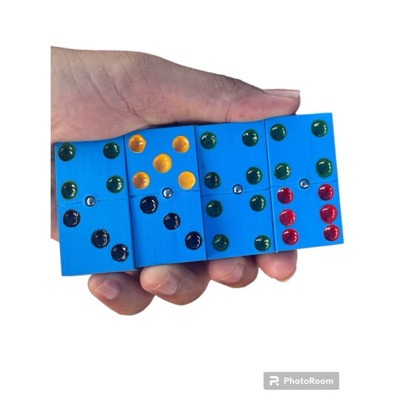 Dominó 1.0 em PVC Profissional Durável Artesanal Envio Rápido
