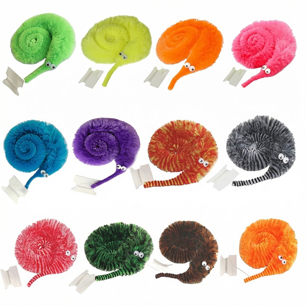 Caterpillar Seahorse Twisty Worm Novela Criativa Close-up Magic Prop