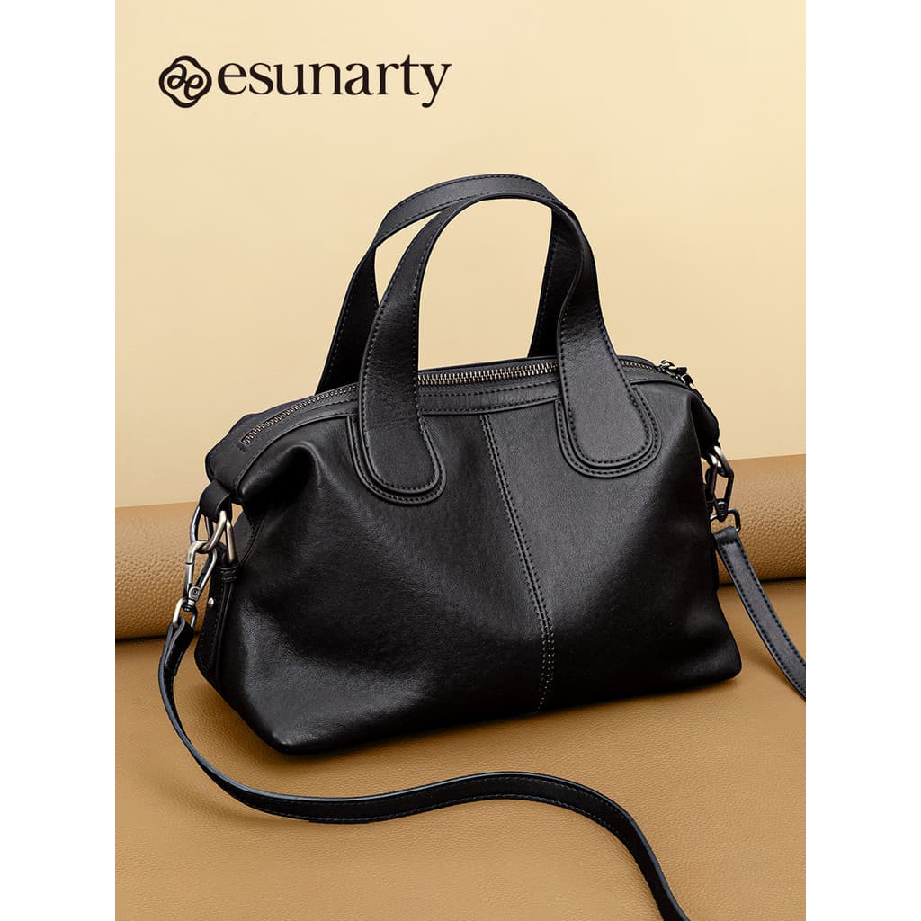 Bolsa mensageiro feminina 2026 novo estilo vegetal curtido couro grande capacidade Commuter bolsa de ombro senhoras Bost