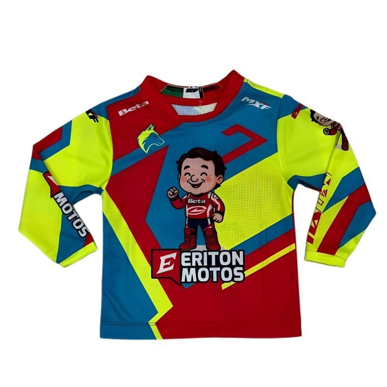Camisa Infantil Italian Braap Enduro/Motocross Menino