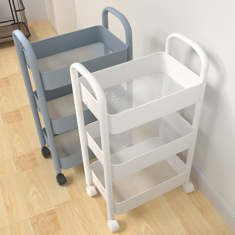 [Novos produtos] Prateleira de cozinha Rack de armazenamento doméstico de chão multicamadas Suprimentos de cozinha Carri