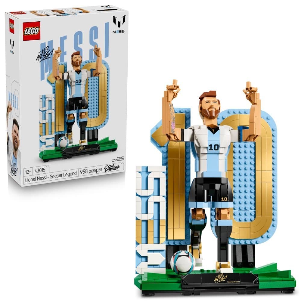 Lego Editions Lenda do Futebol Lionel Messi 43015