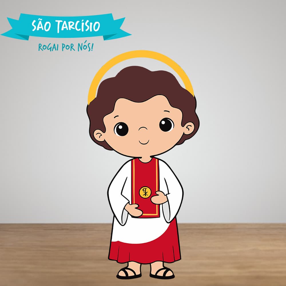 Almofada Naninha Contornada São Tarcísio