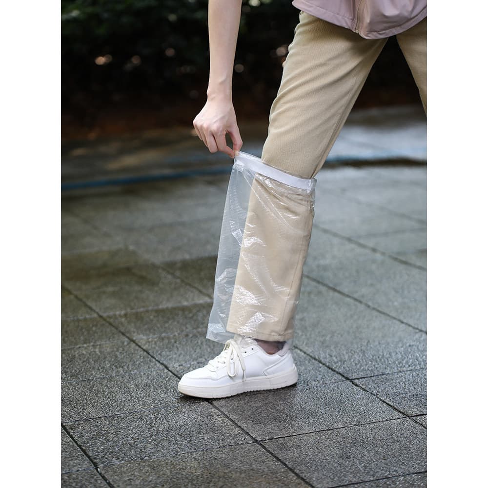 Adulto à prova de chuva calças capa feminina à prova dwaterproof água perna capa pé calças perna Anti-sujo bateria bicic