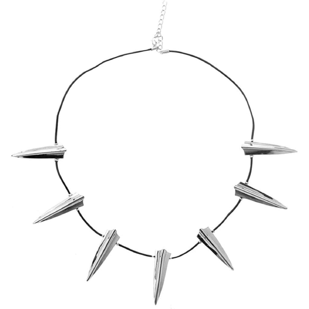 Chic Silver plated Stainless Steel Necklace for Panther Cosplay New King Pendant Necklace Halloween Party