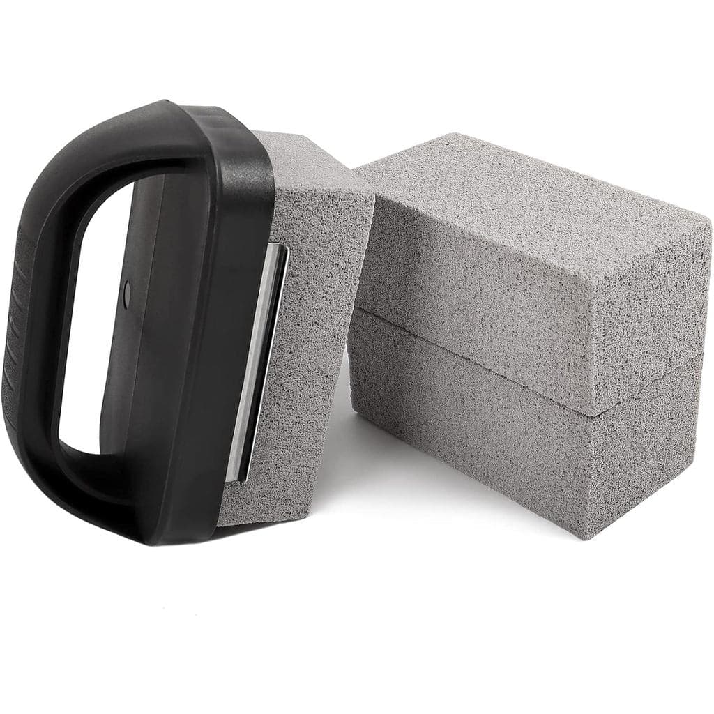 Pedras de Limpeza para Grelhas, Blocos de Limpeza para Churrasqueiras de Superfície Plana, para Remover Manchas de Churr