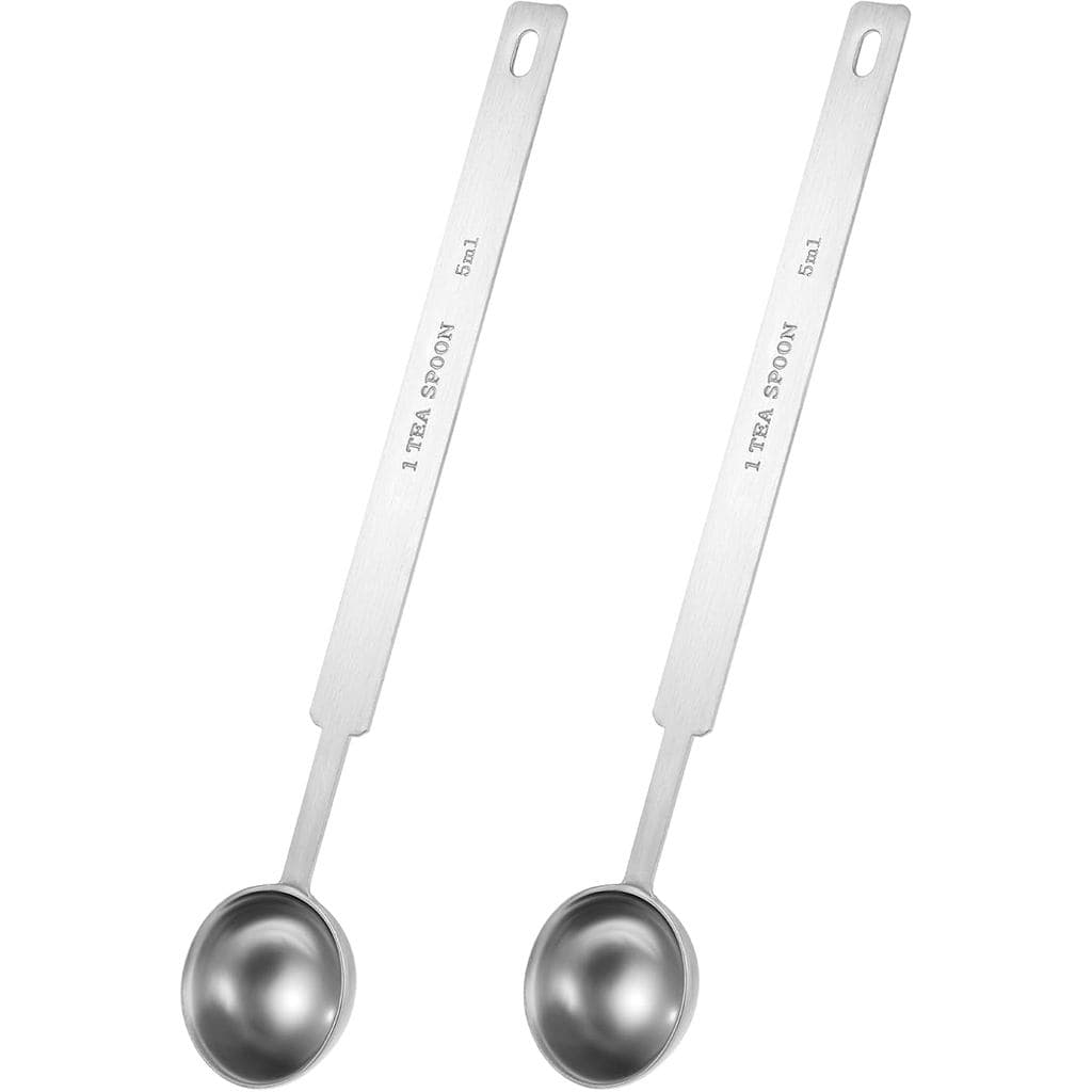 2 unidades de 1 colher de chá (1/3 colher de sopa) |   5 ml | 5 cc |   1/6 onça |   1/3 Colher de Sopa) Colher Medidora