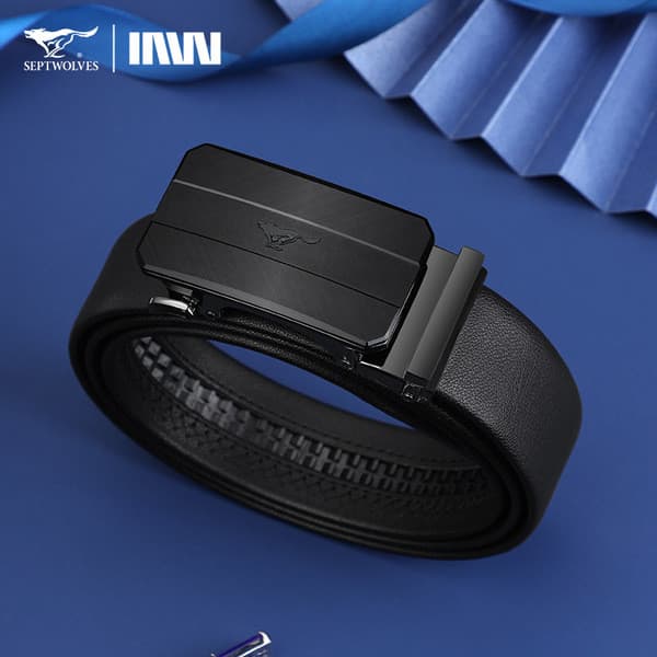 cinto masculino couro legítimo cinto masculino grife ✵[Seven Lobos] Presentes masculinos cintos exclusivos de alta quali