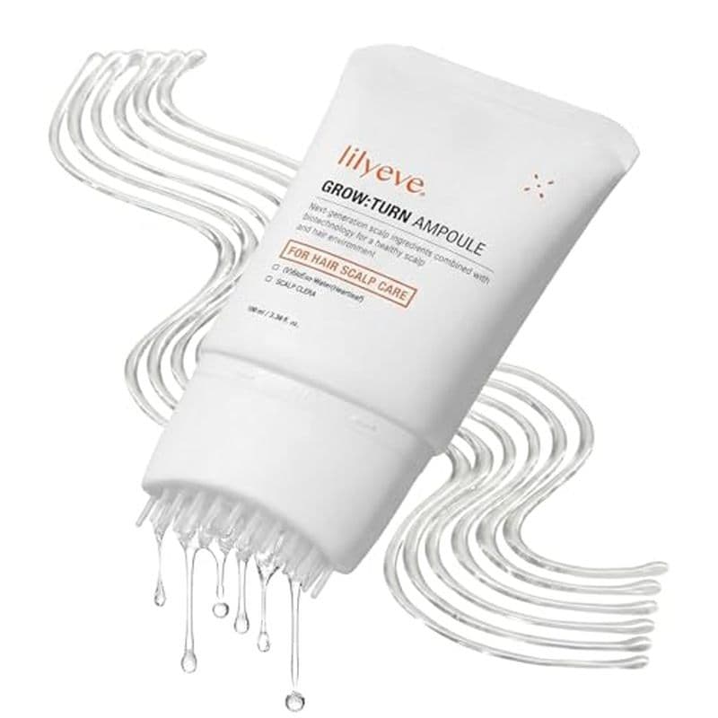 Lilyeve GROWTURN Soro De Crescimento Capilar Com Escova Embutida , Exosomas Derivados De Coração Para Revitalizar , Mass
