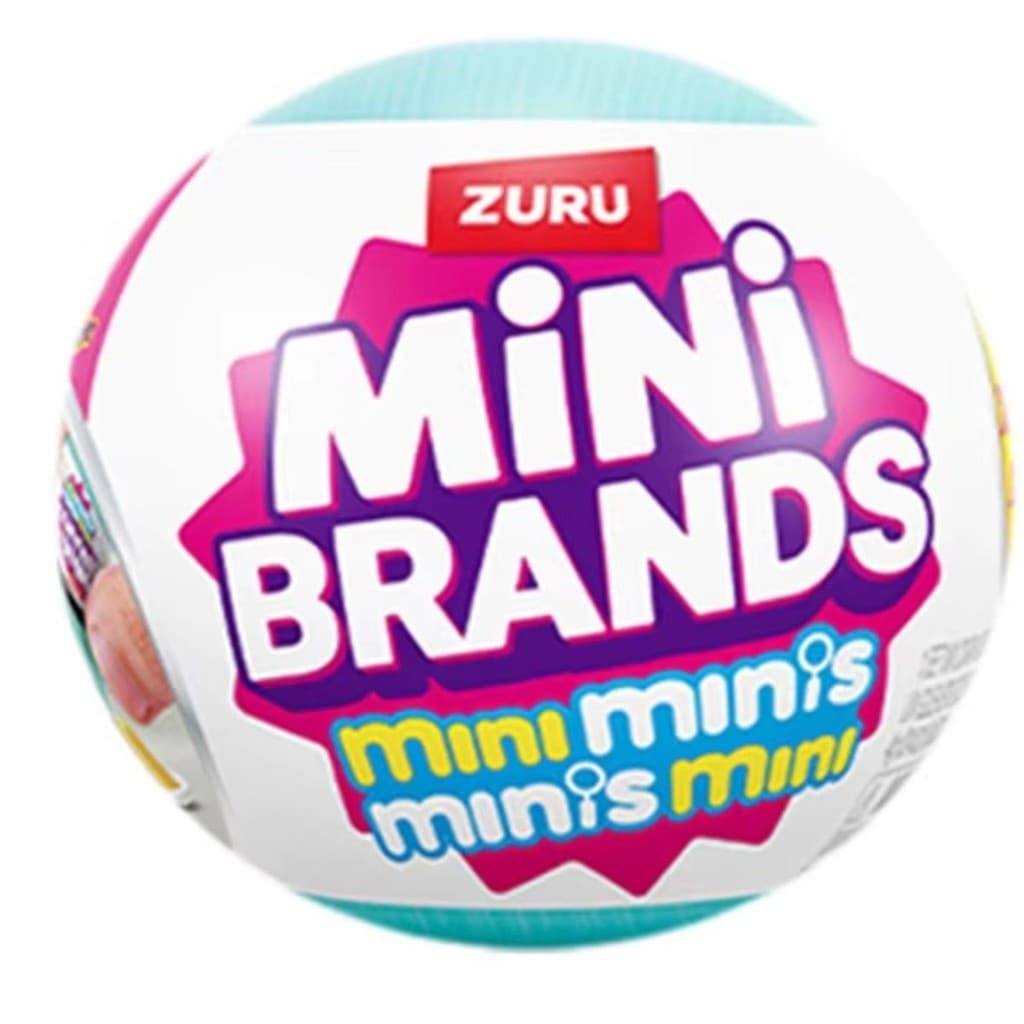 Mini Brands 01 Bola Surpresa Acessórios de Geladeira Cápsula