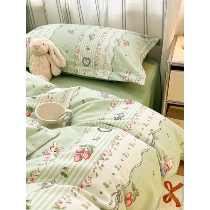 100% algodão grosso escovado colcha capa única peça única 150*200*230 duplo puro algodão colcha capa 180*220cm
