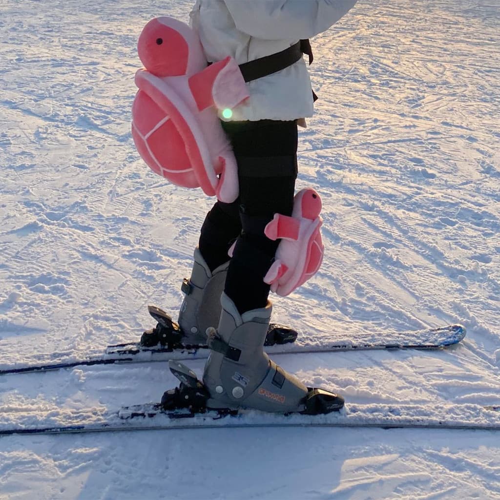 Protetor De Joelho De Esqui De Inverno Tartaruga Equipamento De Proteção Infantil Para Snowboard