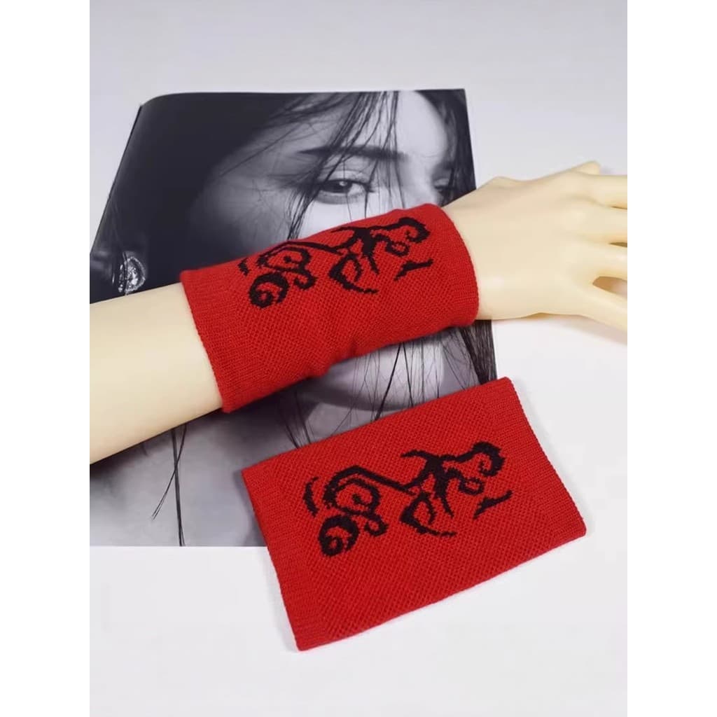 Totem Net pulseira cachecol capa jóias moda verão fino respirável suor-absorvente esportes correndo pulseira homem e