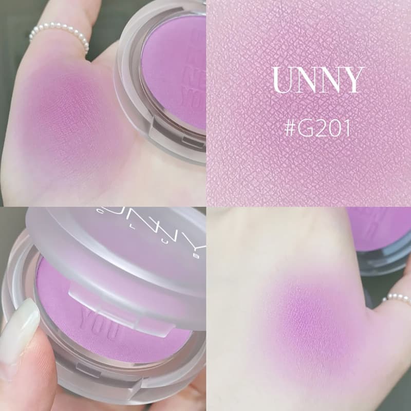 Unny Blush Palette Contorno Tudo-em-Um Natural Alto Brilho Retoque Formato de Rosto Nu Maquiagem Seca Rosa Fosco Damasco