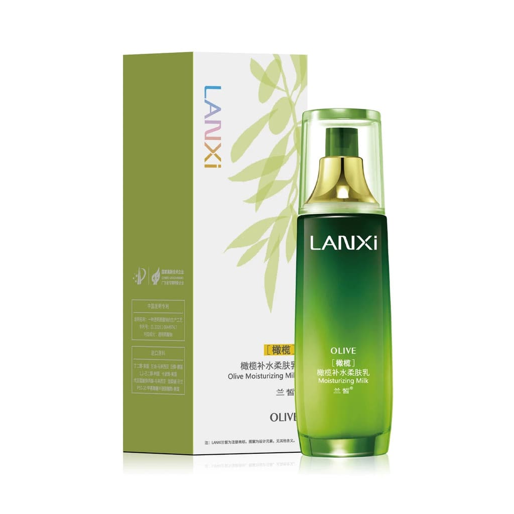 Lanxi Olive Deep Transparent Hidratante Suavizante Loção 100g Hidratante Hidratante Refrescante Loção Não Oleosa Produto