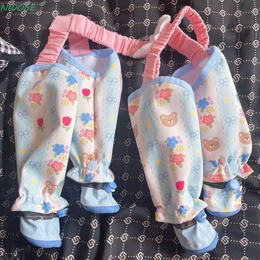 Calças De Passeio Para Animais De Estimação NIDOSE , Poliéster Com Sapatos , Quatro Pernas Cachorro , Macacão Fino E Res