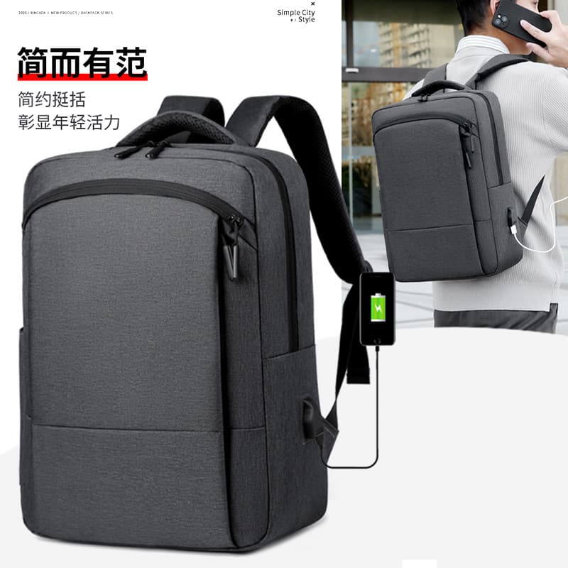 Mochila de negócios masculina leve mochila viagem de negócios estudante universitário Commuter masculino portátil mochil