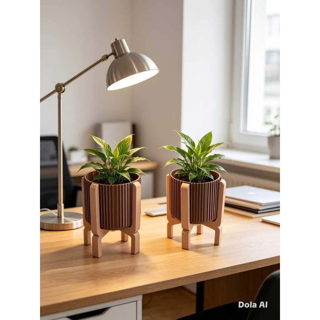Vaso Minimalista com Pés para Ambientes Modernos | Decoração Elegante e Sofisticada