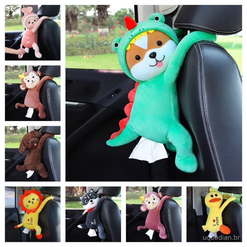 Material De Pelúcia Decorativo Para Carro De Papel Personagem Pendurado