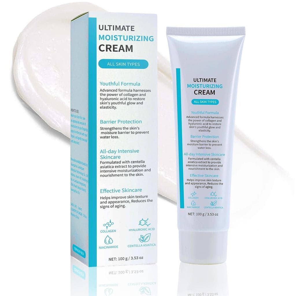 Mtmult Youthful Formula Hidratante Facial com Niacinamida e Ácido Hialurônico - Creme Facial para Hidratação Profunda, E
