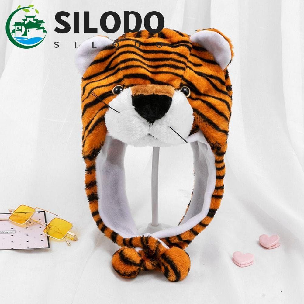 SILODO Cabeça Capa Boné Headwear Jogo Evento Traje De Halloween Pai-Filho Adereços Chapéu Animal Aniversário Dos Desenho