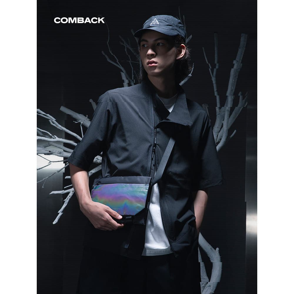 COMBACK bolsa mensageiro masculina street Wear outono novo produto rua All-Match lazer esportes bolsa de ombro mochila f