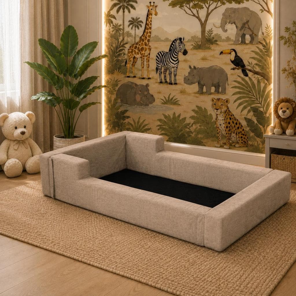 Cama Montessoriana Solteiro Desmontável Sem Colchão Boucle