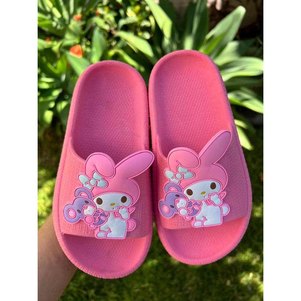 Chinelo Slide Nuvem Infantil Mellody HelloK Sandália Macia