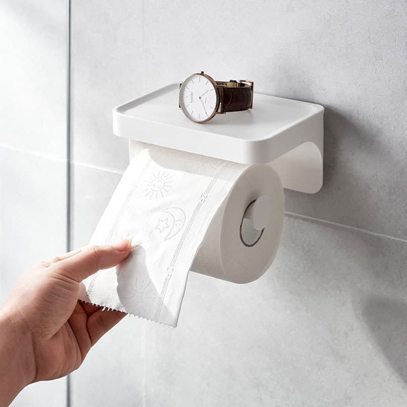 Suporte de tecido simples para banheiro, máquina de lavar, geladeira, rolo de papel, absorção magnética/Viscose, suporte