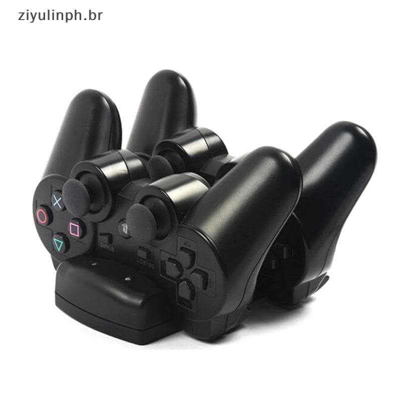 ziyulinph Bla Carregador usb Estação De Carregamento Para playstation 3 ps3 Controlador De Movimento BR