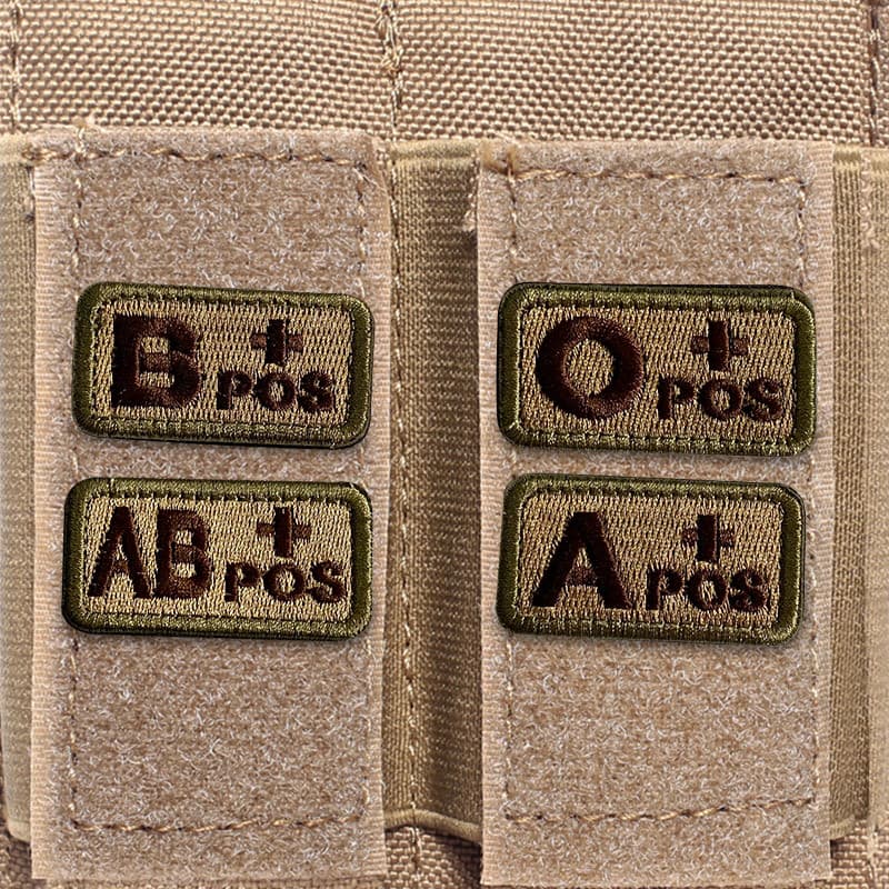 WZJP emblema de moral sem ladrão, tira em forma de sangue, braçadeira, Velcro, bordado, etiqueta de peito, treinamento a